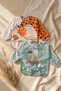 Children's Long Sleeve Liquid-Proof Stain-Resistant Food and Activity Bib 6-24 Months - Set of 2 Giraffe & Rabbit - 2