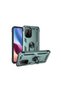 غطاء سيليكون متوافق مع هاتف Xiaomi Poco F3 مع حلقة صوفيا - أخضر - 5