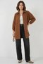 Women's Oversized Cut Cotton Taba Shirt with Pocket Detail - 6