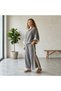 Crinkle Tasseled Suit / Anthracite - 4