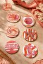 Sea-Themed Coasters Set of 6 – Jellyfish, Crab, Pearl Oyster, Seahorse, Starfish, Patterned – 9 cm 3 mm Mdf, Uv Printing