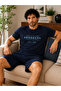 Men's Short Sleeve Shorts 100% Cotton Pajama Set