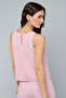 Embroidered Sleeveless Boat Neck Top - 3