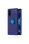 Oppo Find X2 Case Range Silicone with Ring - Blue