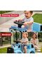 Rumbler Push Ride On Truck for Kids with Music, Steering Control (Light Blue) - 8