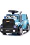 Rumbler Push Ride On Truck for Kids with Music, Steering Control (Light Blue)