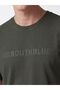 Crew Neck Printed Men's Combed Cotton T-Shirt - 3