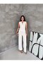 Zr Buttoned Sleeveless Vest Slim Fit Modal Tracksuit Set - 3