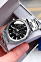 Men's Watch - Silver Color - Steel Band - Water Resistant - All Functions Active - with Special Box Tw205C1 - 4