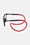 Men WR-S5117M Rectangular Reading Glasses, Black - 4