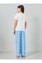 Teen Girls Cherry Print T-Shirt and Striped Pyjama Set - 6
