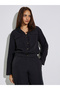 Black Long Sleeve Shirt and Joggers Co-Ords - 2