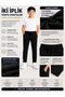 Combed Cotton Trousers for School and Casual Use Boys Girls Unisex - 3