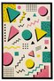 Sdtamor Retro Theme Patterned Modern Woven Base Decorative Carpet Sdtamor49