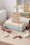 Metal Decorative Organizer with Crystal Stones – Candle Holder & Jewelry Box - 2