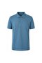 Plain pike polo collar men's t-shirt 2127 blue