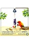Pets Club Natural Foraging Bird Toy 30 cm Hanging Chew Toy for Parrots, Cockatiels & Budgies - 2