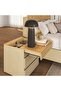 Bellano Night Stand With Hidden Storage | Multifunctional Bedside Table | Space Saving Nightstand