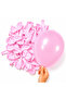 Dusty Rose Color Latex Pastel Balloon (13 cm) - 10 Pieces - 2