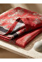 Red & White Floral Doria Lawn 3-Piece Suit Set - AFK8863 - 3