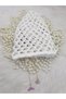 Trend Charmli Net Hat/Viral Crochet Hat/Summer Viral Hat/White Summer Hat/Graduation/Wedding/Engagement/Evening Dress/Gift - 3