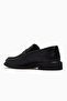 Men's Leather Comfort Classic Casual Shoes 26Y 702609 Black - 3