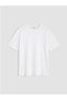 New Season White Crew Neck Women's T-Shirt