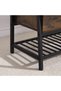33-Inch Entryway Storage Bench, Vintage Shoe Rack with Storage Box, Shoe Organizer with Lift-Up Lid for Entryway, Bedroom, Closet - 7