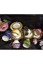 Nurancamix Porcelain Hand-Painted 6-Piece Cup Set