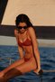 Çizgili bikini üstü - 5