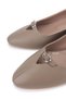 Women's Genuine Leather Mink Heeled Shoes - 4