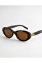 Women's Tivory Sunglasses Uv400 Leopard Brown - 3