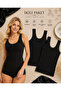 Women's 100% Cotton Jacquard Soft Fabric Thick Strap 2-Piece Tank Top
