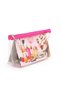 Jolly Single Medium Size Transparent Makeup Bag 25Cmx12Cmx8Cm - 4