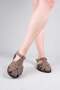 Seti̇f Closed Toe Sandals Mink - 3