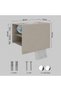 Toilet Paper Holder - Wet Wipes Wc Paper Stand - Self-Adhesive (Mink) - 7