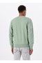 Woven Badge (lb) Crew Neck Men's Sweatshirt - 5