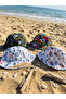 Bucket Hat for Children Aged 3-6 - Quick-Drying Summer Hat with Football and Sailor Patterns (Size 50 cm) - 8