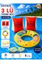 Intex 3-Piece Children's Sea Pool Swimming Set - Transparent Printed Swim Ring 61 Cm, Red Armbands and Swimming Goggles 6-12 Years M- M-59242-3Set - 2