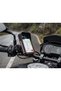 Bicycle & Motorcycle Waterproof Phone Holder Bag with Touch Screen 360 °   Rotating Handlebar Bracket Black-Red - 5