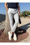 Men's Gofre Viscose Fabric Slim Fit Trousers - 4