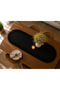 Oval Frilly Linen Runner 40X110 - 2