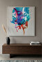 Dynamic Light Islamic Wall Art | Framed Canvas Print | Arabic Calligraphy Decor for Living Room, Bedroom, Office & Gift