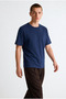 3 Pieces Men's Casual Summer Loose Basic Short Sleeve T-Shirt - 7