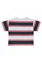 Striped Sk8 Printed T-Shirt for Ages 2-5 - White - 2