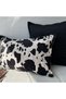 "Black" Textured Plain Cushion Cover - 45X45 - 2