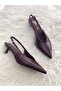 Jasmy Bordo 4 cm Short Heel Stiletto