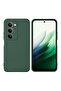 Silicone Case for Redmi Note 15 5G | Full Body Silky Soft Touch Shockproof Cover | Camera Protection | Microfiber Lining | Slim Protective Phone Case- Green