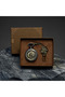 Antique-Style Pocket Watch with Turkish Flag - Stylish and Elegant Model