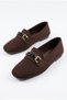 1147 Knitwear with Buckle Accessories, Stylish and Comfortable Women's Ballerinas - 7